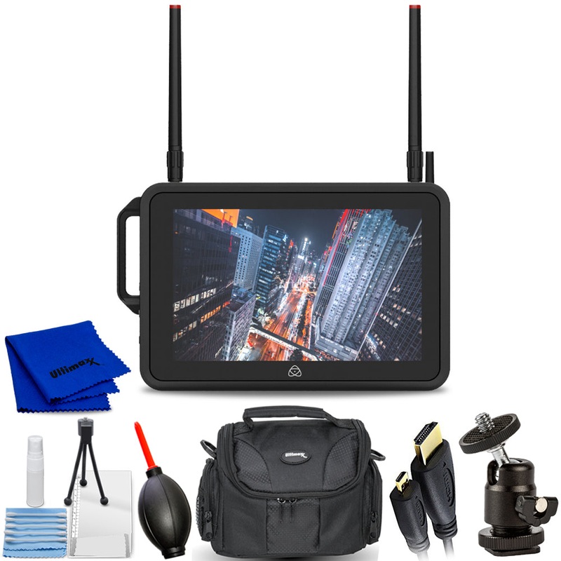 Atomos SHOGUN CONNECT 7″ Network-Connected HDR Video Monitor & Recorder 8Kp30/4Kp120 Bundle 1