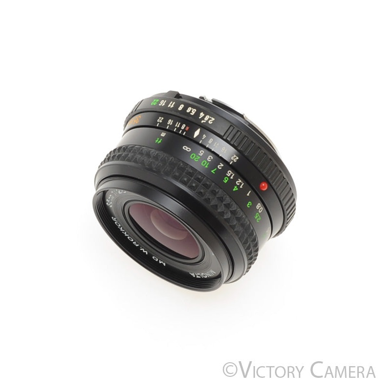 Minolta W.Rokkor 35mm f2.8 MD Wide Lens [EXC+]