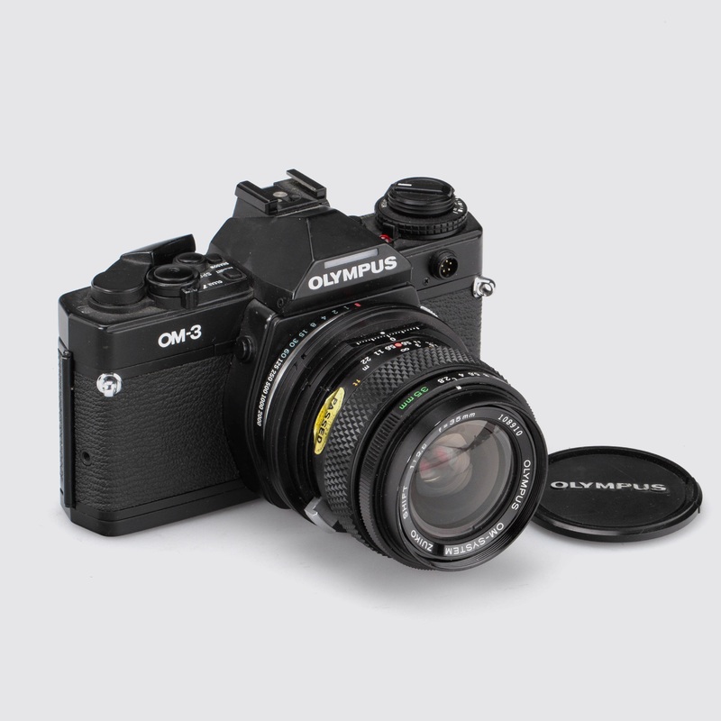 OM-3 + 2.8/35mm Shift
