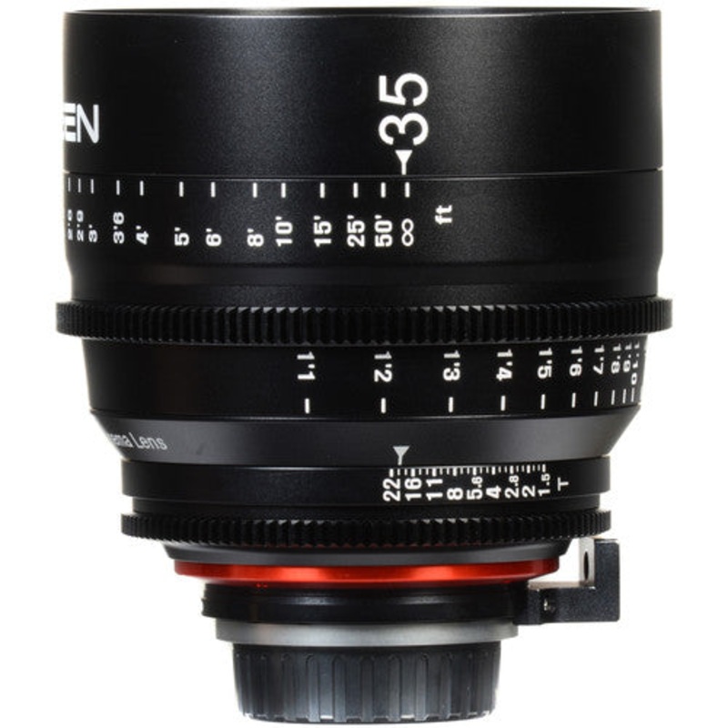 Samyang Xeen 35mm T1.5 (Canon EF, Meter) Black