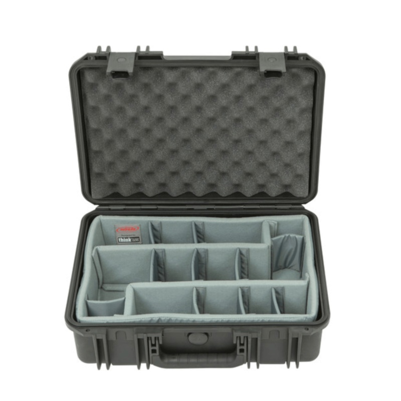 SKB iSeries 1711-6 Case with Think Tank Photo Dividers & Lid Foam (Black)