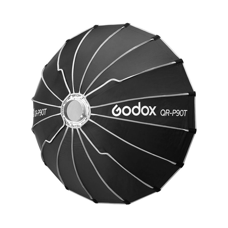 Softbox Parablico Godox QR-P90T 90cm – Montura Bowens