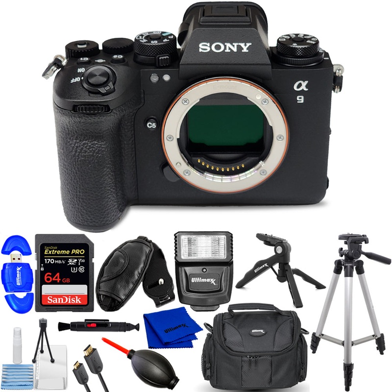 Sony a9 III Mirrorless Camera ILCE-9M3 – 12PC Accessory Bundle
