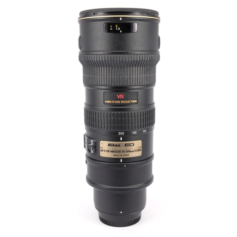 Used NIkon AF-S 70-200mm f/2.8G ED VR Lens