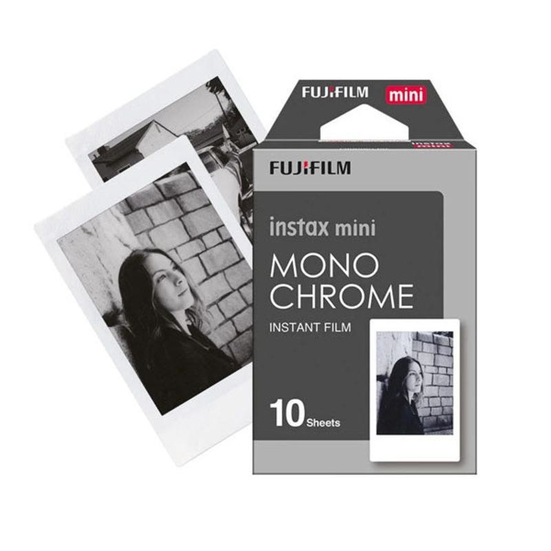 Cartucho Instax Mini Monochrome 10 Fotos Fujifilm
