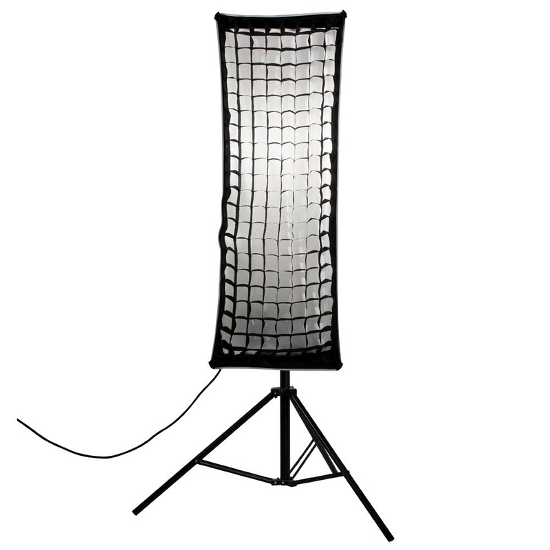 Nanlite Fabric Grid for Asymmetrical Stripbank Softbox (18x43in)