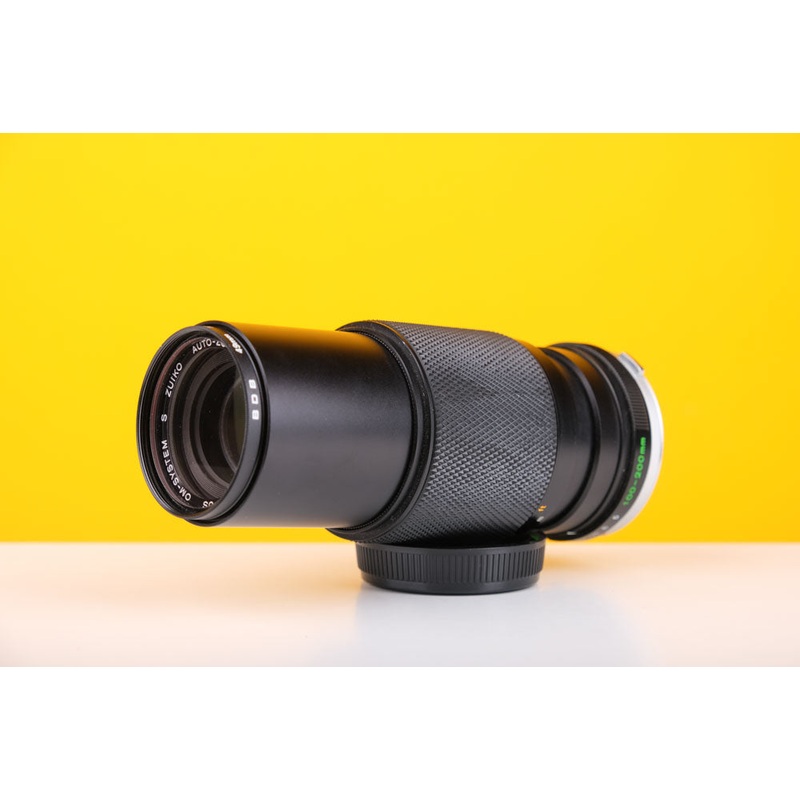 Olympus 100-200mm f/5 Auto-Zoom OM Mount Lens