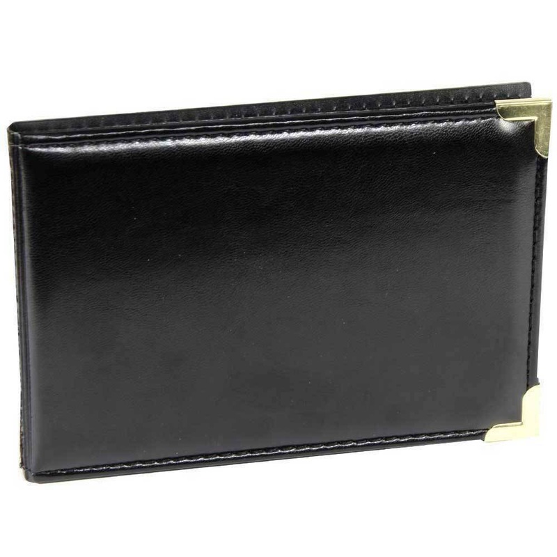 Carlton Leatherette Slip In Photo Album for 36 6×4 Photos – Black