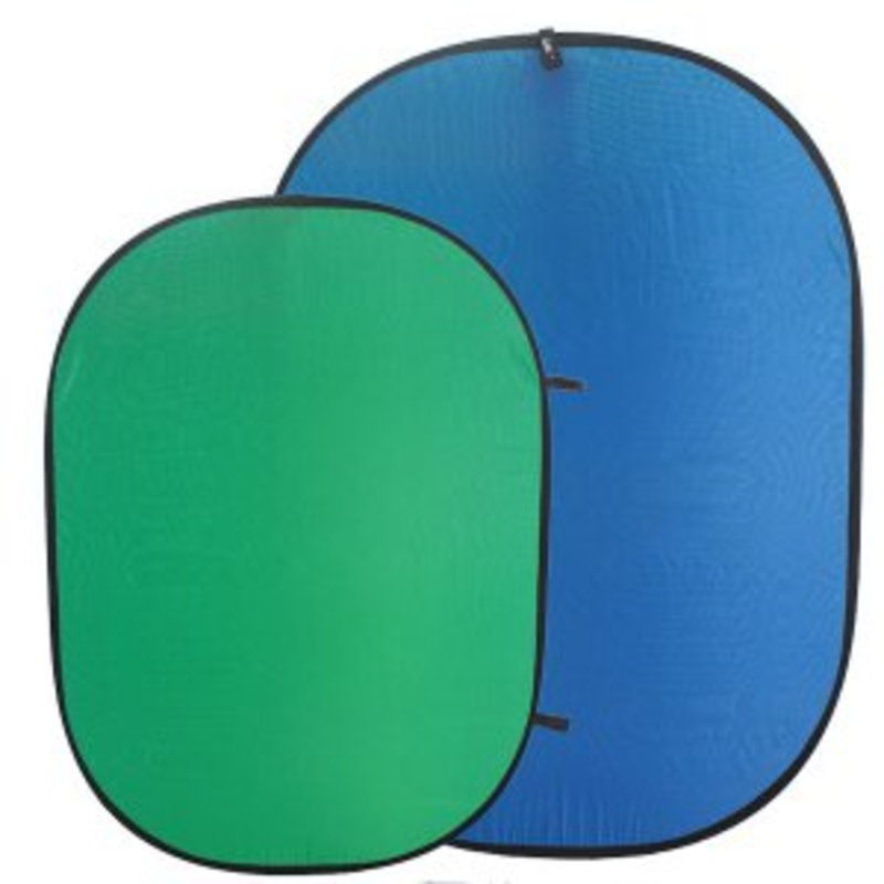 GTX 60×80 Blue/Green Collapsible Background