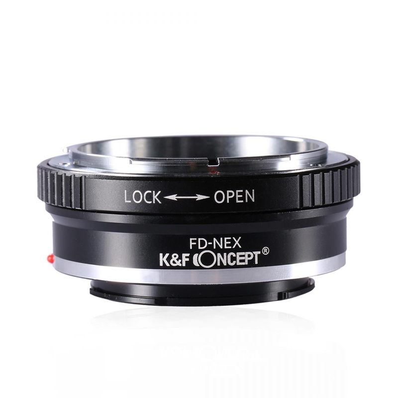 K&F Canon FD Lenses to Sony E Mount Camera Adapter