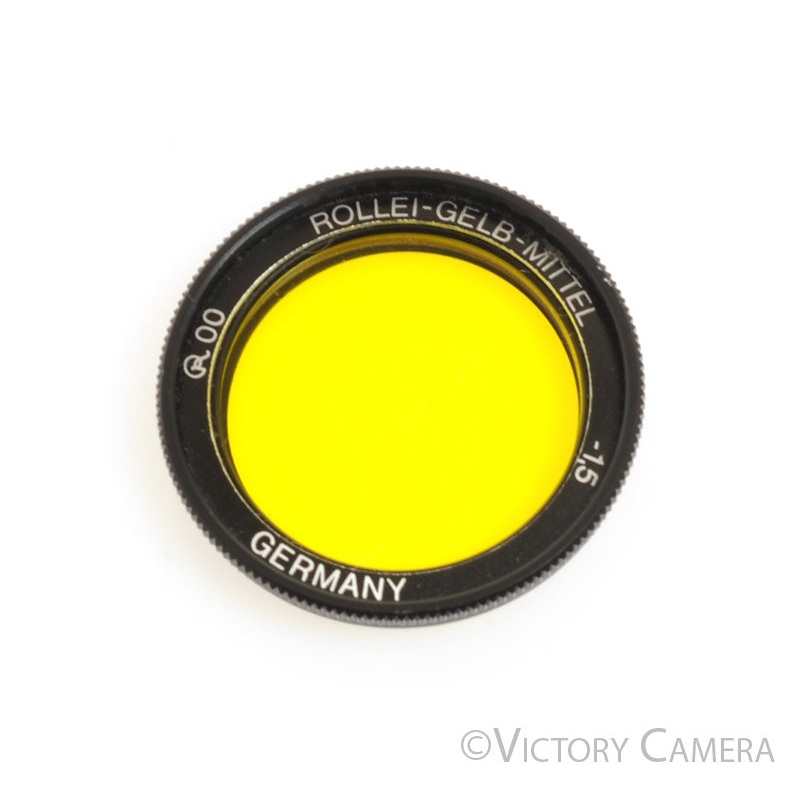 Rollei 35 R00 Gelb-Mittel -1.5 Yellow Filter w/ Case [EXC+]