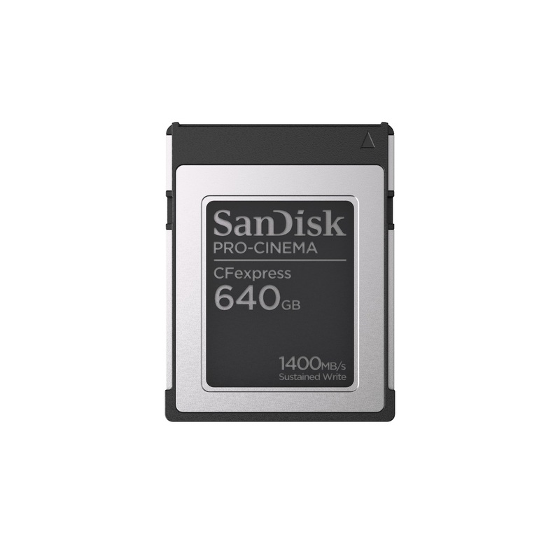 SanDisk PRO-CINEMA CFexpress Type B Memory Card (640GB, SDCFEC-640G-GN4MN) New with full warranty 619659205539 SDCFEC-640G-GN4NN