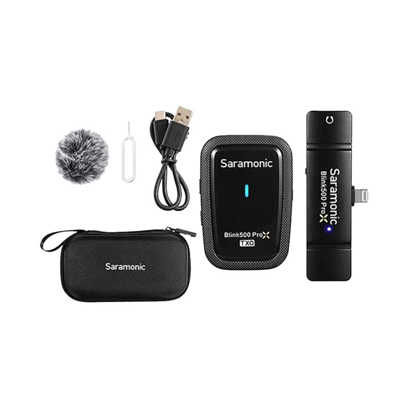 Saramonic Blink500 ProX Q3 (TXQ+RXDi) 2.4GHz Dual-Channel Wireless Microphone System