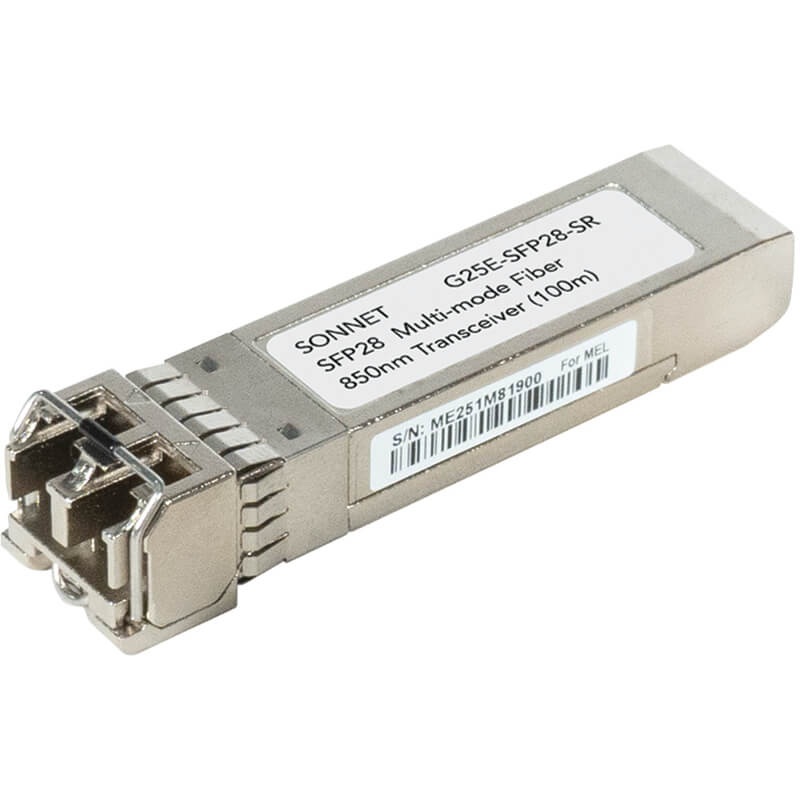 Sonnet SFP28 10/25Gb Short Range transceiver (up to 100m) – SONG25ESFP28SR