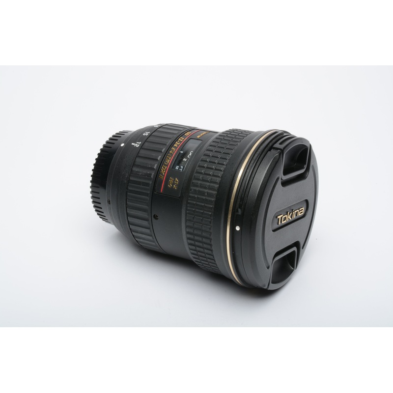 Tokina SD AF 12-24mm f4 IF DX II AT-X Pro for Nikon, caps, nice and clean!