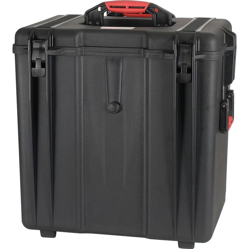 HPRC 4700W Wheeled Hard Resin Case with Cubed Foam – Black