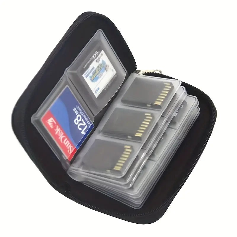 SD Card/XQD/CFast Memory card wallet case – Black