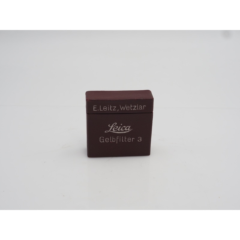 Used Leica Gelb Filter 3 Yellow Mint #6299mkg