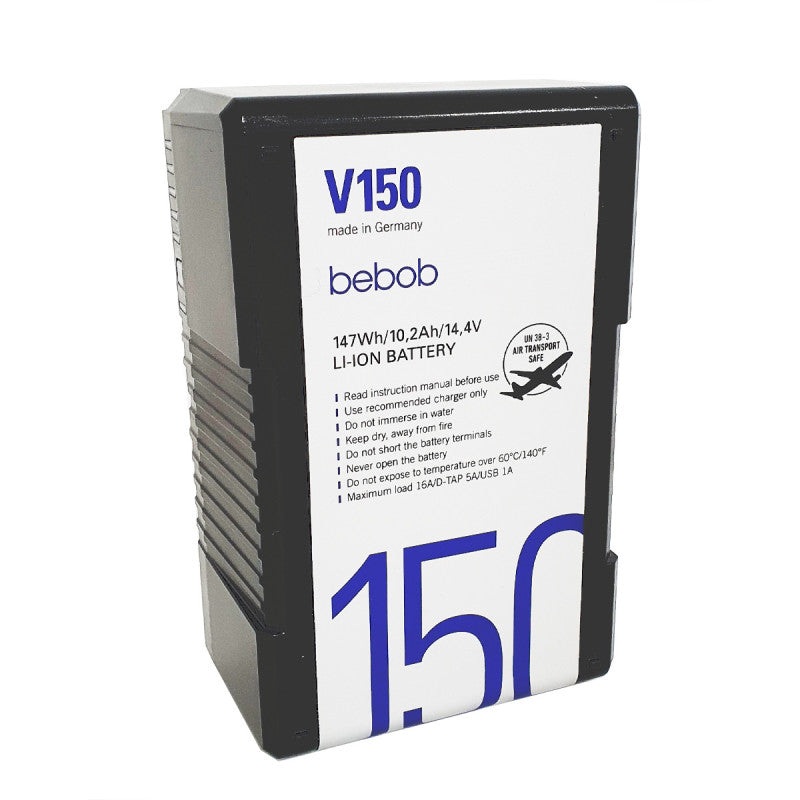 BEBOB Batterie lithium-ion bebob V150 V-Mount haute capacit, compacte et lgre