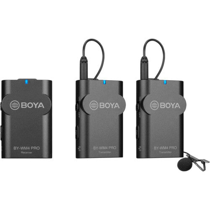 Boya Wireless Mic Kit w/2 Transmitters