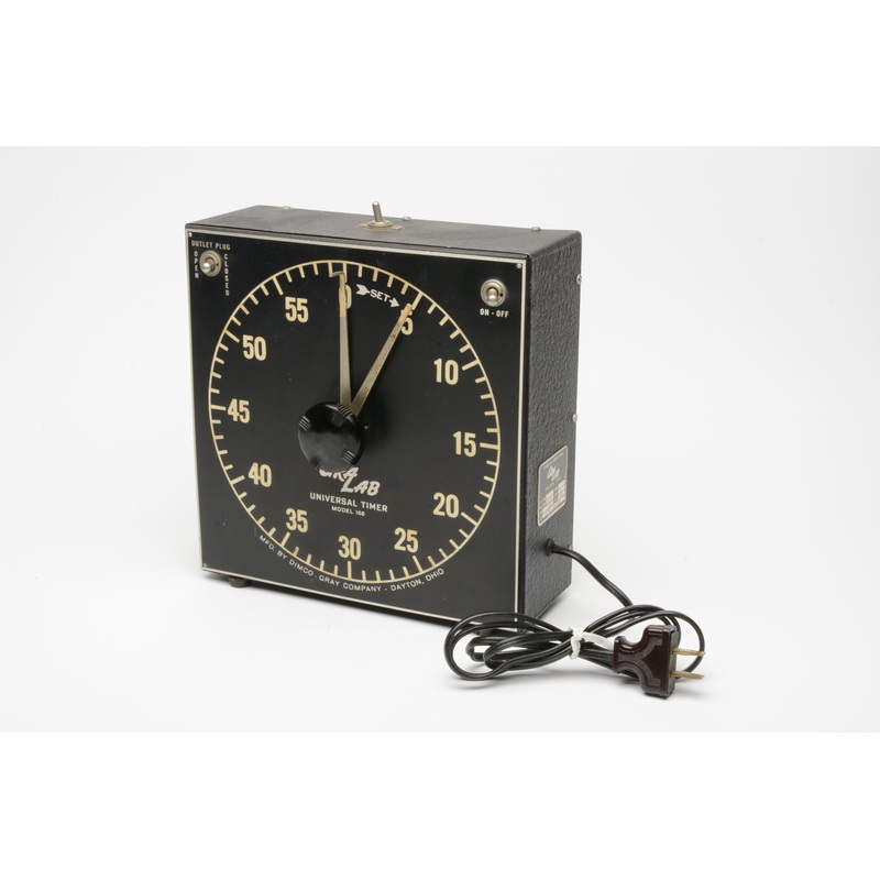 Gralab Model 168 Darkroom timer, tested, works great, good buzzer, clean