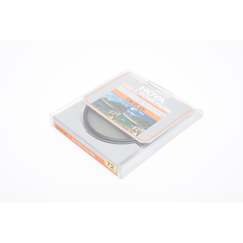 Hoya 72mm HRT Circular Polarizing + UV combo filter, Mint
