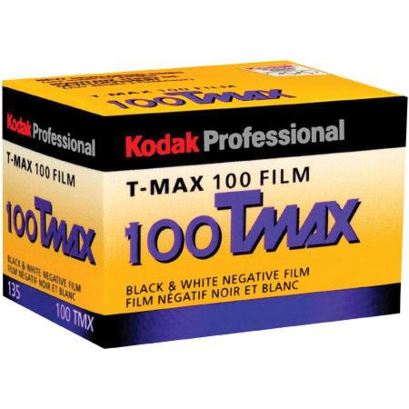 Kodak Professional T-Max 100 Black and White Negative Film – 35mm Roll Film – 36 Exposures