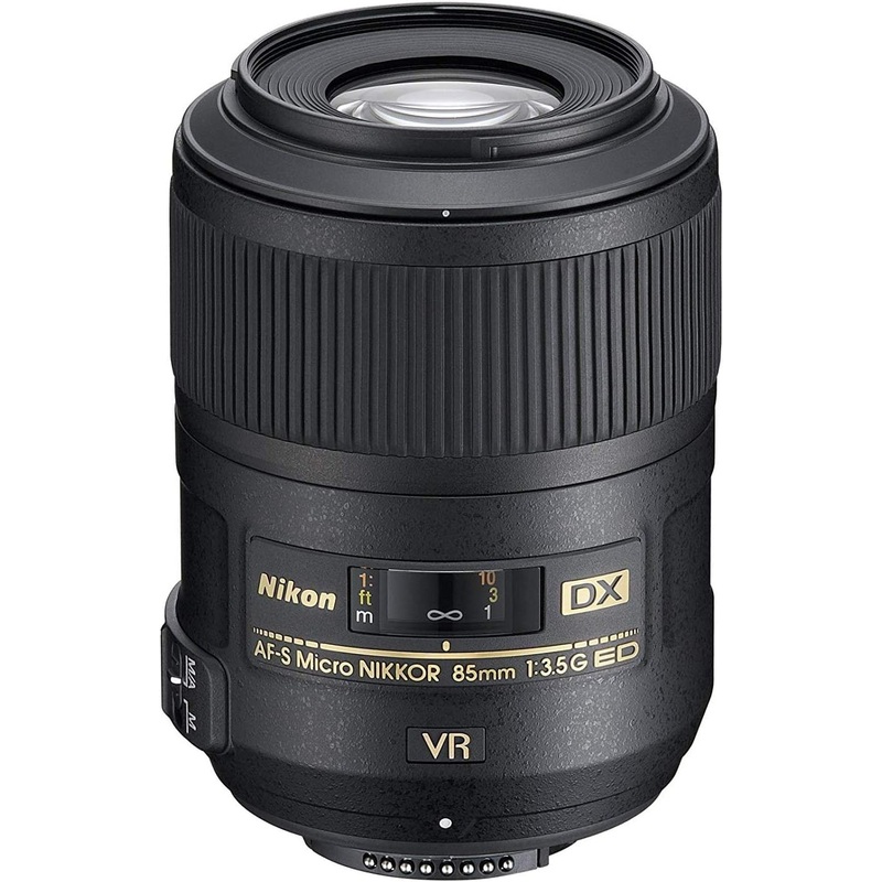 Nikon AF-S DX Micro 85mm f/3.5 G ED VR Black