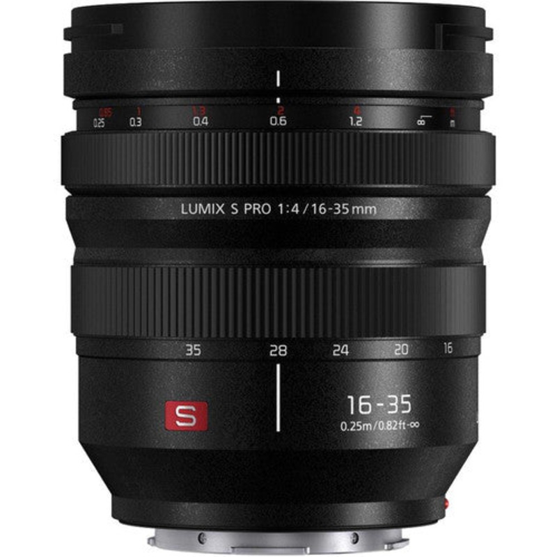Panasonic Lumix S PRO 16-35mm f/4 Lens Black