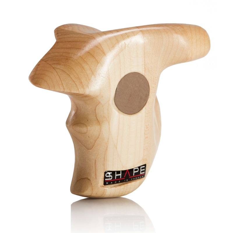 Poigne de remplacement en bois gauche