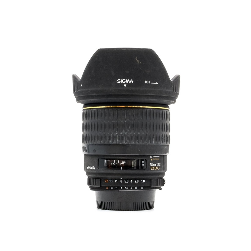 Sigma 28mm f/1.8 EX DG Macro – Nikon Fit