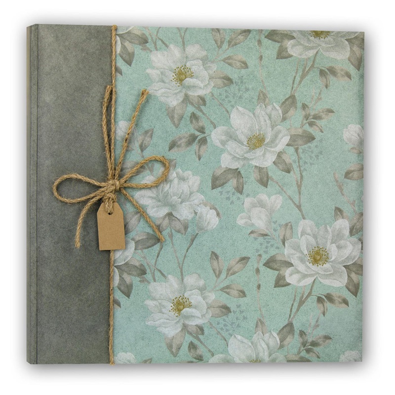 Garden Photo Album – Grey 20 sheets