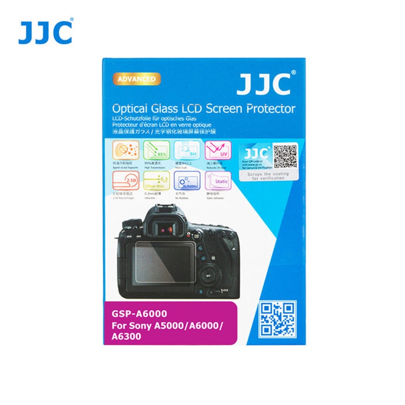JJC Ultra-thin LCD Screen Protector for SONY A6400 A6300 A6000 A5000 A6100 A6600 (GSP-A6000)