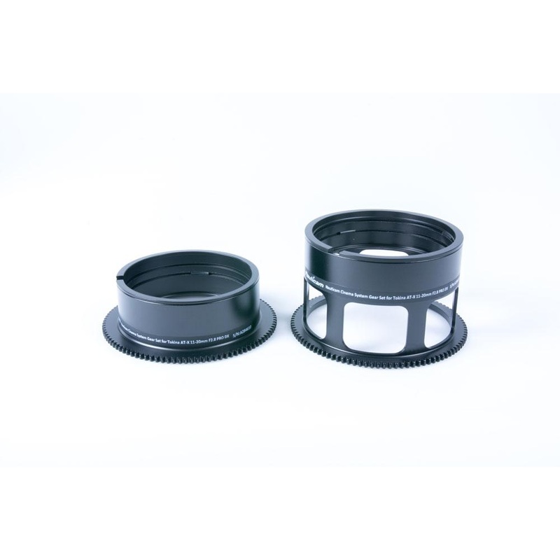 Nauticam Cinema System Gear Set for Tokina AT-X 11-20mm F2.8 PRO DX