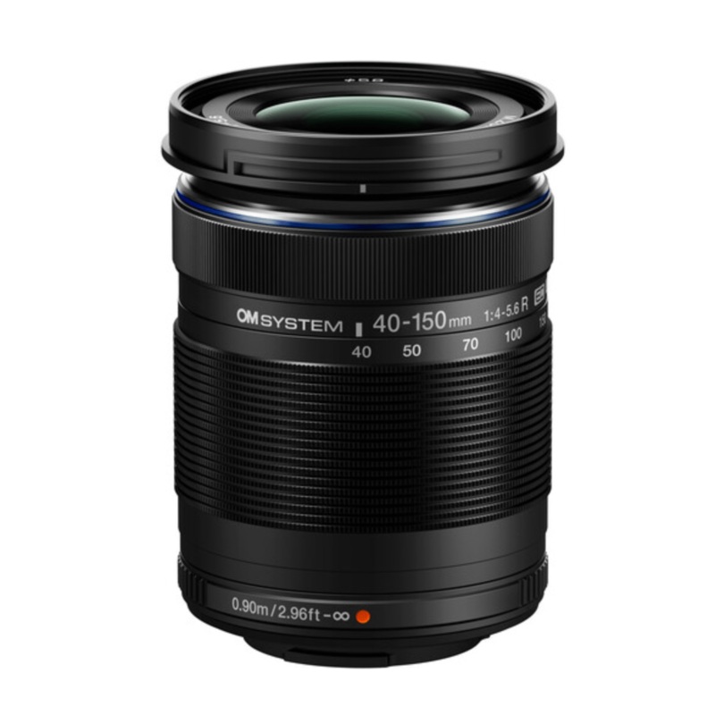 OM SYSTEM M.Zuiko Digital ED 40-150mm f/4-5.6 R Lens (Black)
