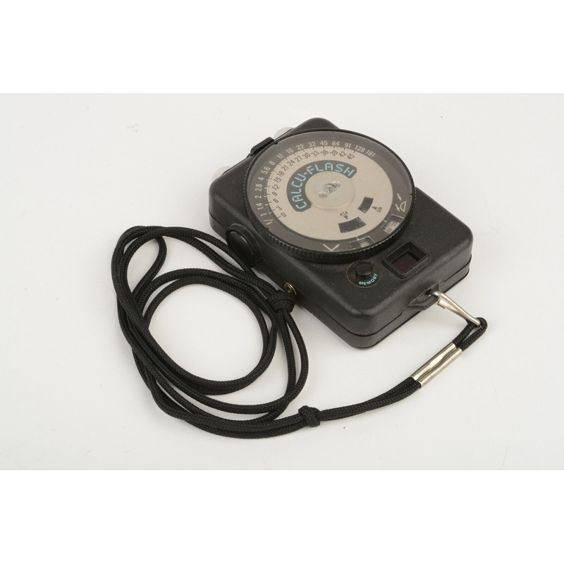 Quantum Calcuflash Digital Flash Meter w/ strap, tested, great