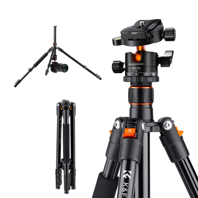 Tripie K&F Concept K234A1 Aleacin Aluminio con Cabezal 360