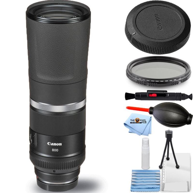 Canon RF 800mm f/11 IS STM Lens 3987C002 –  Essential VND Filter Bundle