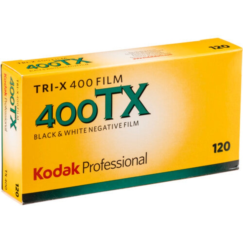 Kodak TRI-X 400 Black & White 120 Film – Box (5 Rolls)