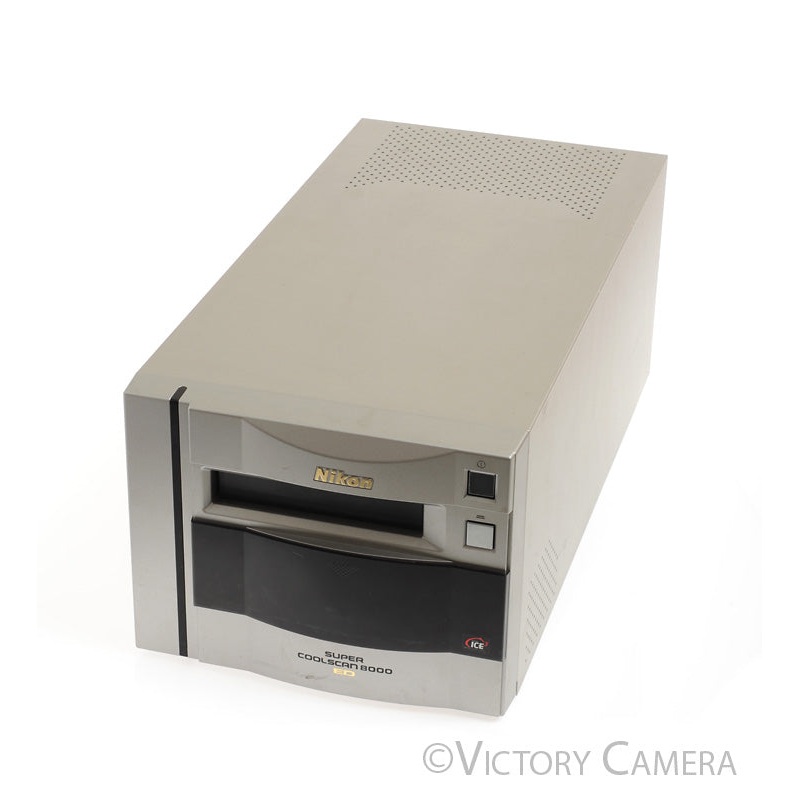 Nikon Super CoolScan 8000 ED 35mm Film Scanner w/ Two Holders [EXC]