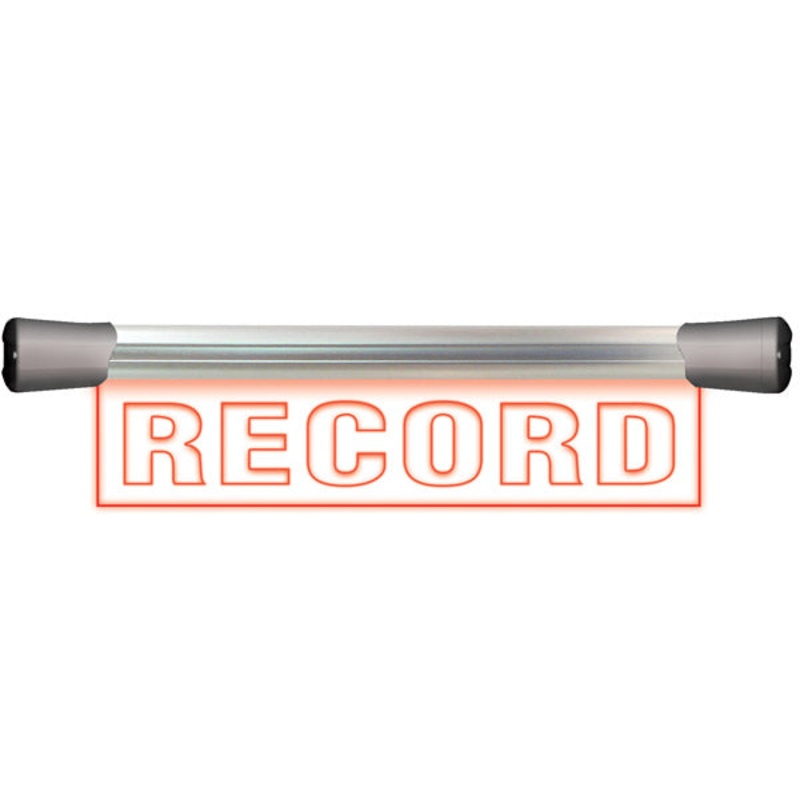 Sonifex LD-40F1REC LED Single Flush Mounting 40cm RECORD Sign