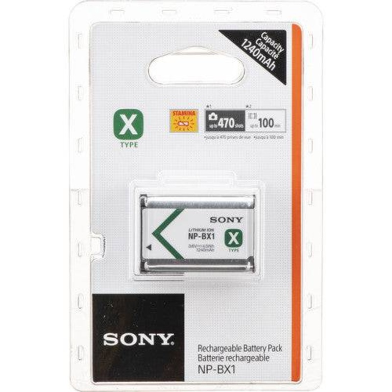 Sony NP-BX1 X-series Rechargeable Battery Pack