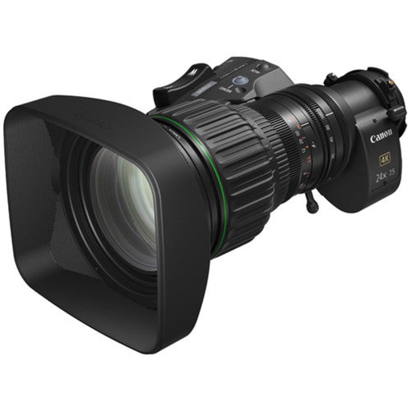 Canon CJ24ex7.5B IASE-S 2/3″ 24x UHDgc 4K Digital ENG/EFP Tele Photo Lens