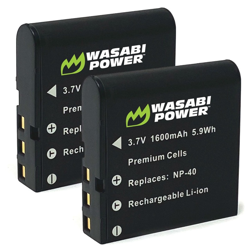 Kodak LB-060 Battery (2-Pack) by Wasabi Power