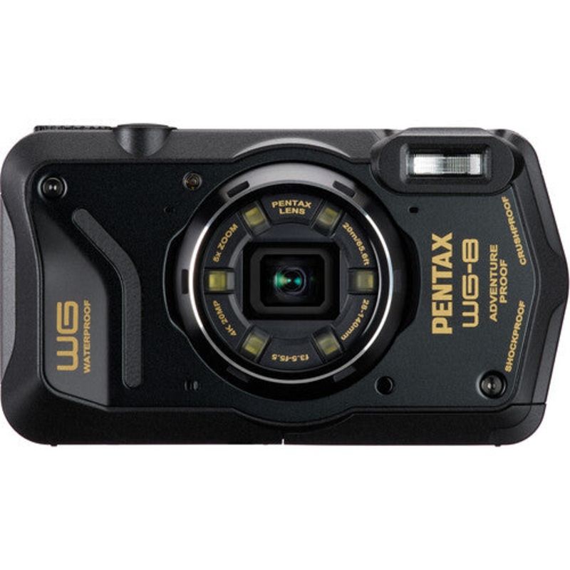 Ricoh Pentax WG-8 Digital Camera Black