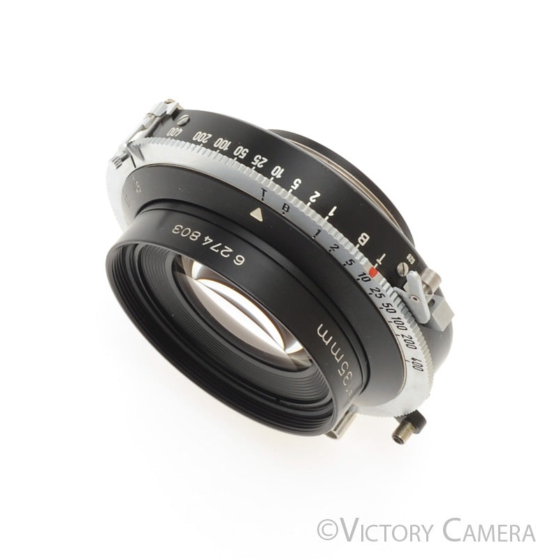 Rodenstock Ysarex 135mm f4.5 4×5 Lens Graflex Synchro-Compur Shutter [EXC+]