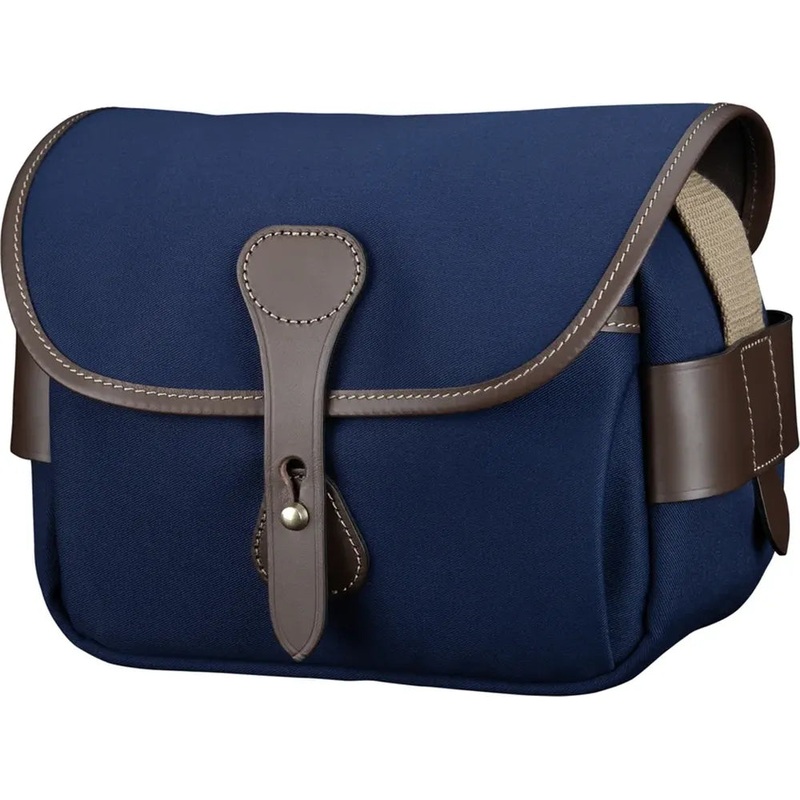 Billingham S2 – Navy Canvas / Chocolate Leather