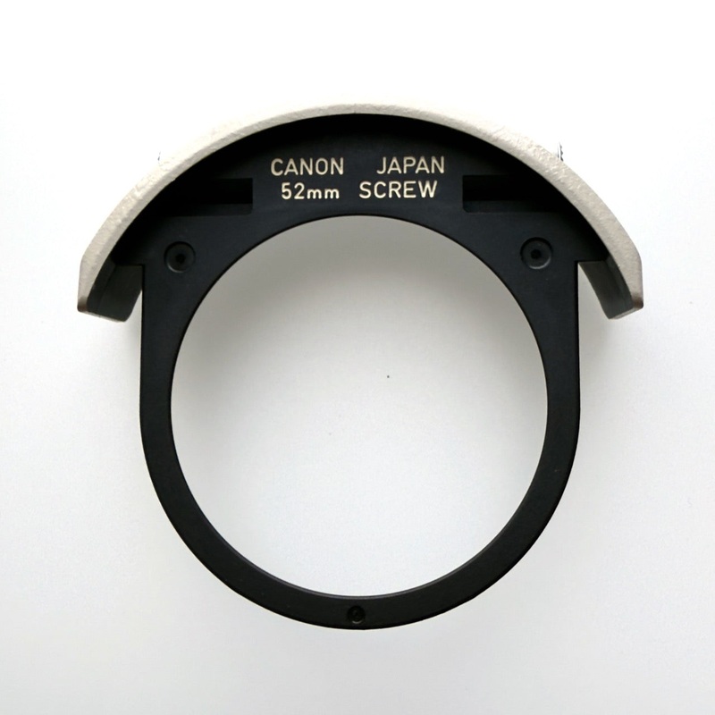Canon 52mm Screw-thread Drop-In Filter Holder