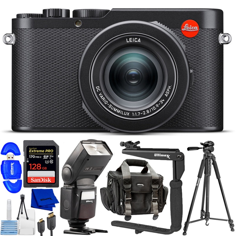 Leica D-Lux 8 Digital Camera 19191 – 10PC Accessory Bundle