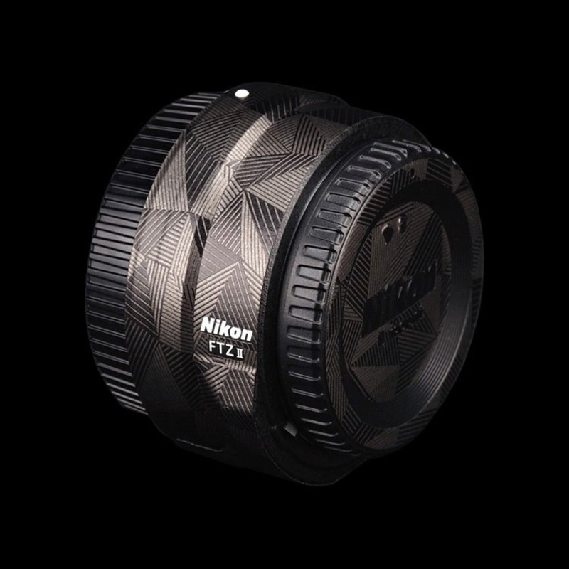 NIKON FTZ II Mount Adapter Skin Brushed Black